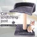 Plateforme en peluche pour tour d'arbre à chat Cat Scratchers Post